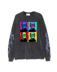 【HALLOWEEN ITEM】FOUR-LEGGED FRANKEN PRINT LONG SLEEVE TEE