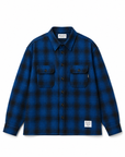 PLAIN LONG SLEEVED CHECK SHIRT