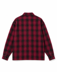 PLAIN LONG SLEEVED CHECK SHIRT