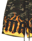 MAYO Fire Eagle Camo Embroidery Shorts