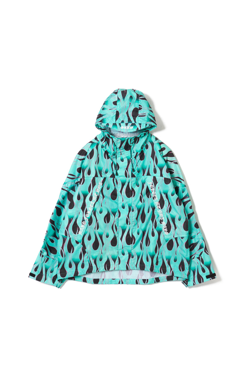 MAYO】MAYO FIRE EMBROIDERY Mountain Parka - KINMIYA BLUE