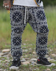MAYO PAISLEY EMBROIDERY NYLON LOUNGE PANTS