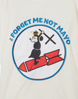 FORGET ME NOT MAYO Embroidery short Sleeve Tee