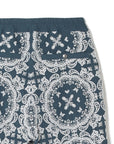 MAYO PAISLEY EMBROIDERY NYLON LOUNGE PANTS