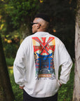 SWORDS SUNSHINE EMBROIDERY & PRINT LONG SLEEVE TEE
