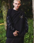 SWORDS SUNSHINE EMBROIDERY & PRINT LONG SLEEVE TEE