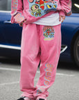 POWERPUFF MAYO EMBROIDERY SWEAT PANTS