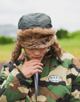 MAYO LOGO EMBROIDERY FADE NYLON BOA CAP