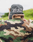 MAYO LOGO EMBROIDERY FADE NYLON BOA CAP