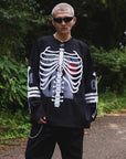 BONE EMBROIDERY LONG SLEEVE GAME SHIRTS