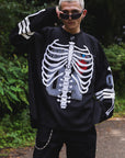 BONE EMBROIDERY LONG SLEEVE GAME SHIRTS