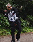 BONE EMBROIDERY LONG SLEEVE GAME SHIRTS