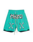 MAYO BONES Embroidery Nylon Shorts