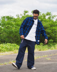 PLAIN LONG SLEEVED CHECK SHIRT