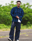 PLAIN LONG SLEEVED CHECK SHIRT