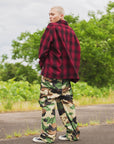 PLAIN LONG SLEEVED CHECK SHIRT
