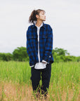 PLAIN LONG SLEEVED CHECK SHIRT