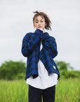 PLAIN LONG SLEEVED CHECK SHIRT