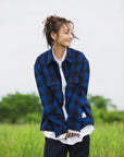 PLAIN LONG SLEEVED CHECK SHIRT