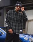 MAYO CROSS BORN EMBROIDERY LONG SLEEVED CHECK SHIRT
