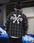 MAYO CROSS BORN EMBROIDERY LONG SLEEVED CHECK SHIRT