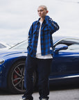 MAYO CROSS BORN EMBROIDERY LONG SLEEVED CHECK SHIRT