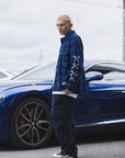 MAYO CROSS BORN EMBROIDERY LONG SLEEVED CHECK SHIRT