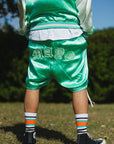 EAGLE THUNDER EMBROIDERY SOUVENIR SHORTS