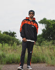 FIRE EMBROIDERY NYLON JKT