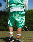 EAGLE THUNDER EMBROIDERY SOUVENIR SHORTS