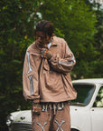 MAYO BONES Embroidery Nylon Anorak