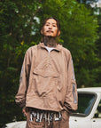 MAYO BONES Embroidery Nylon Anorak