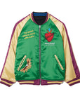 MAYO FIRE Embroidery Reversible Souvenir Jacket