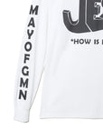 MAYO JESUS PRINT Long Sleeve Tee