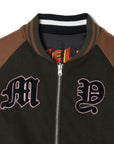 MAYO FIRE Embroidery Reversible Souvenir Jacket
