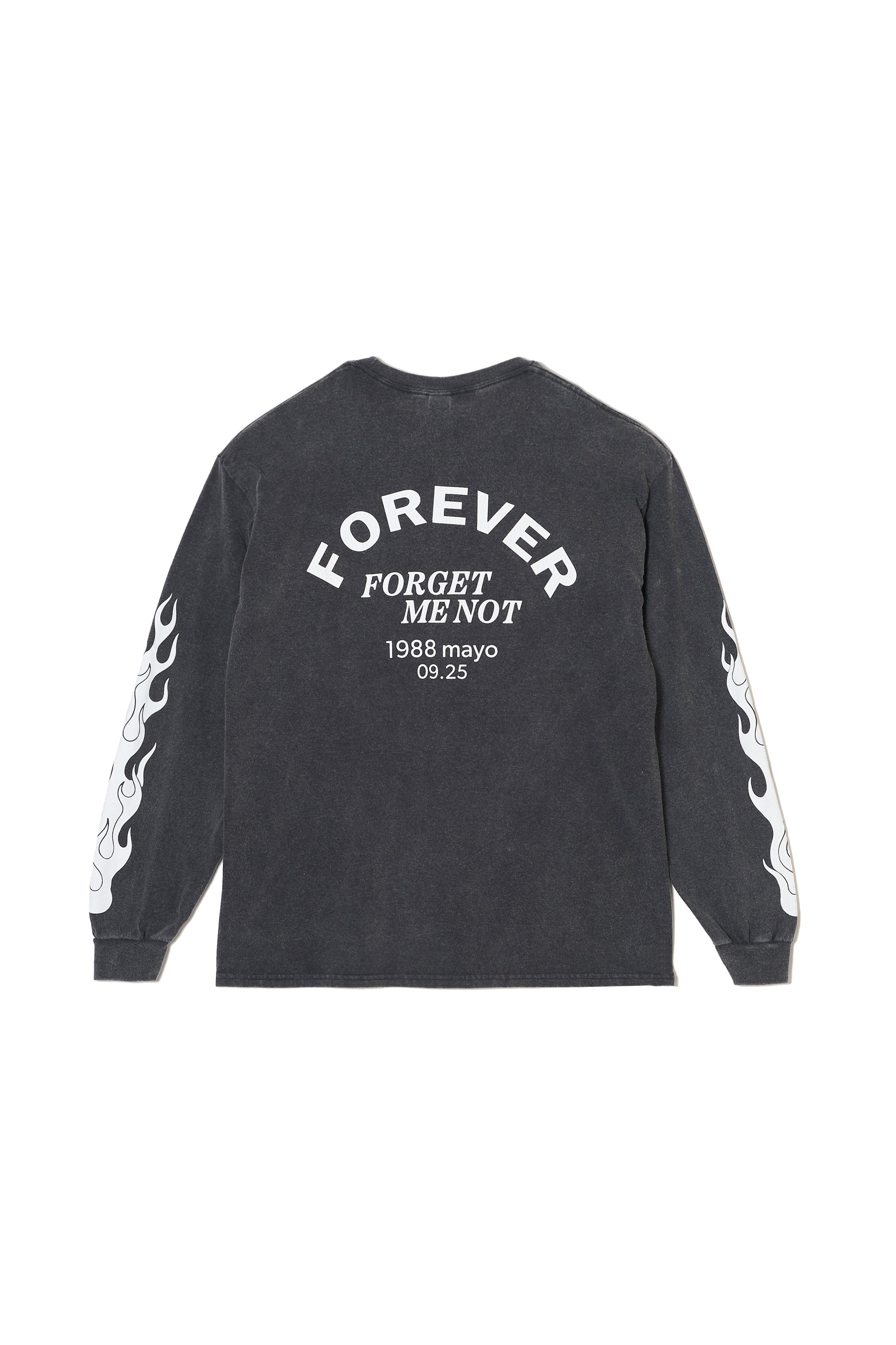 GOD CREATED PRINT LONG SLEEVE TEE – MAYO