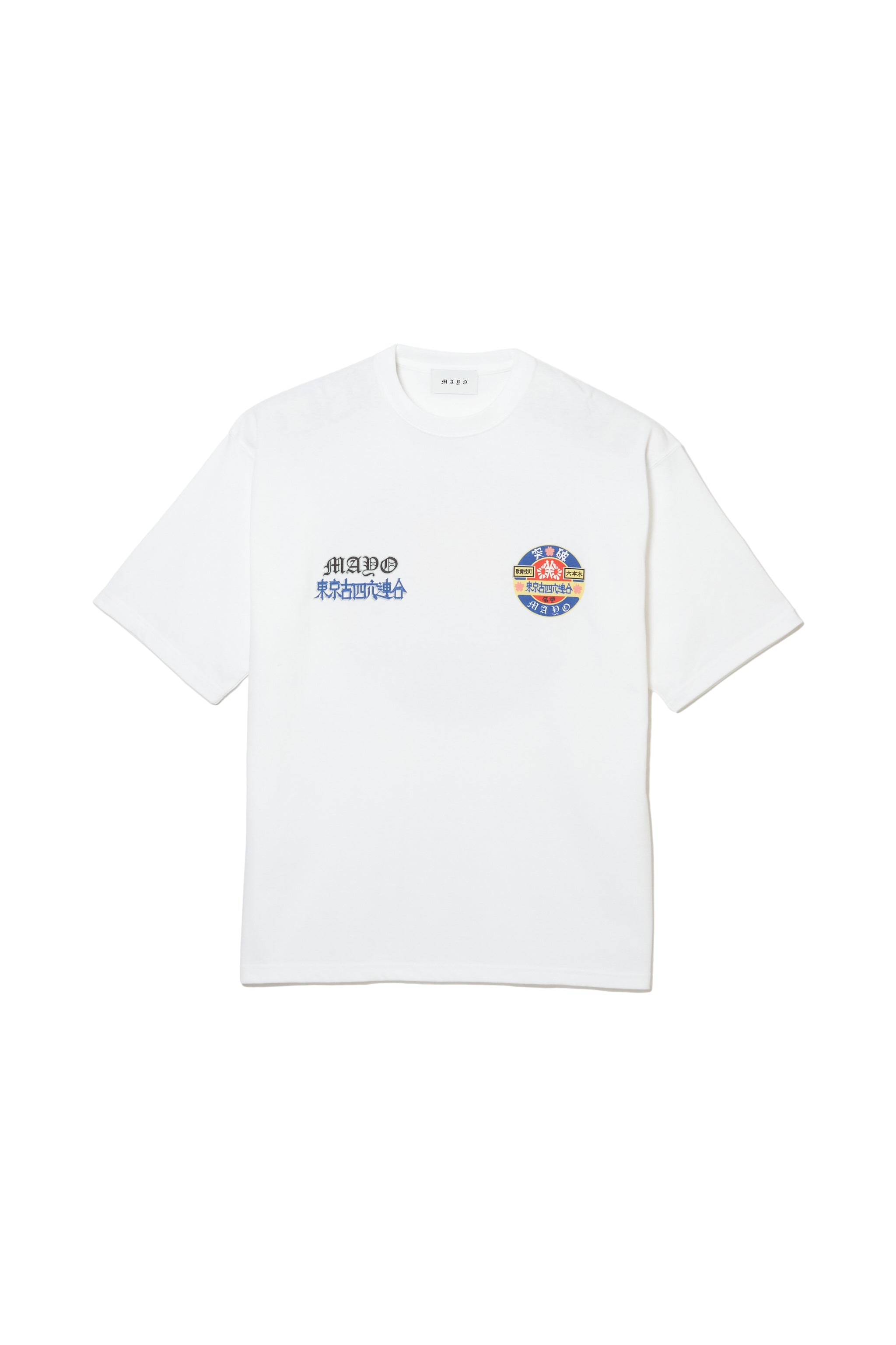 MAYO × 東京吉四六連合 OVER Size Short Sleeve TEE - White L / White
