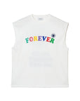 MAYO FOREVER EMBROIDERY SLEEVELESS TEE