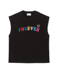 MAYO FOREVER EMBROIDERY SLEEVELESS TEE