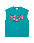 MAYO DRAGON EMBROIDERY SLEEVELESS TEE
