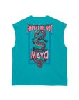 MAYO DRAGON EMBROIDERY SLEEVELESS TEE