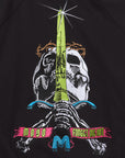SKULL SWORD EMBROIDERY HOODIE