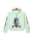 SKULL SWORD EMBROIDERY HOODIE