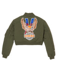【KIDS】EAGLE EMBROIDERY NYLON JKT