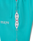 MAYO STUDDED STYLE EMBROIDERY TRACK PANTS