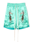 EAGLE THUNDER EMBROIDERY SOUVENIR SHORTS