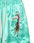 EAGLE THUNDER EMBROIDERY SOUVENIR SHORTS