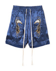 EAGLE THUNDER EMBROIDERY SOUVENIR SHORTS