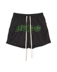 MAYO CENTER LOGO EMBROIDERY 2WAY HYBRID SWIM SHORTS