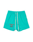 MAYO FORGET ME NOT EMBROIDERY 2WAY HYBRID SWIM SHORTS